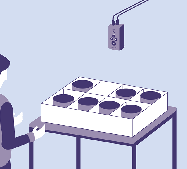 Setting / pick up process