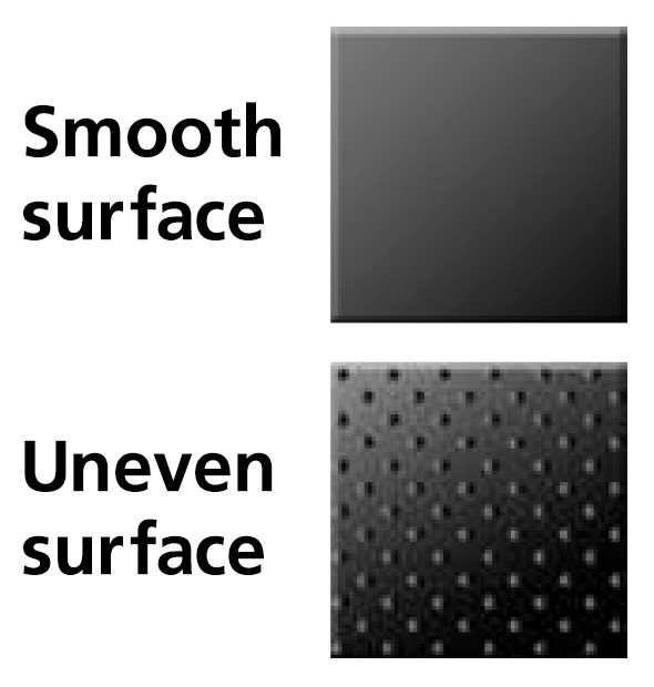 In the process of applying stickers/non-woven fabric of similar color to parts, textures can also be checked.