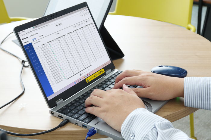 検査結果の管理シーン