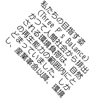 45度回転