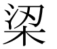 字形