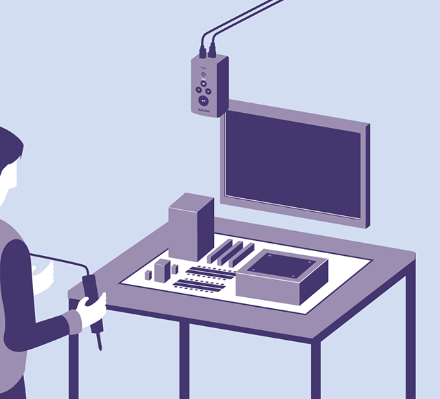 画像：検査工程