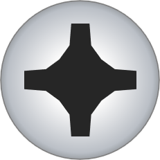 ネジ穴のイメージ（H形）