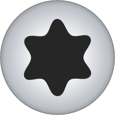 ネジ穴のイメージ（トルクス）