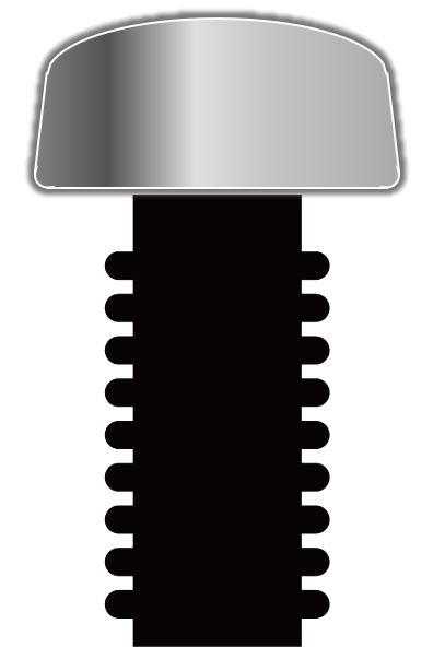 ネジ頭のイメージ（バインド）